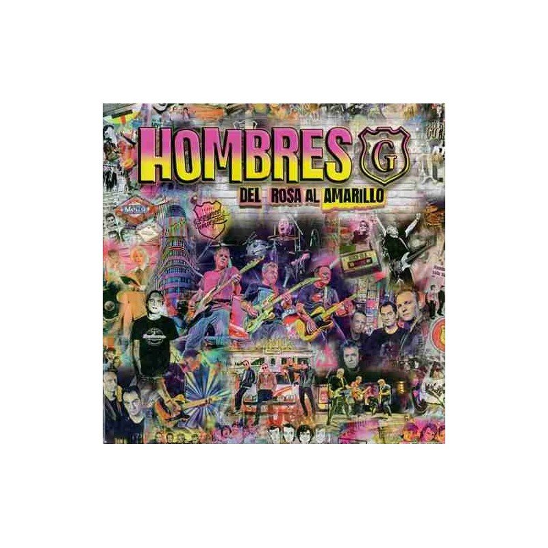 HOMBRES G - DEL ROSA AL AMARILLO - 2CD HOMBRES G - DEL ROSA AL AMARILLO - 2CD