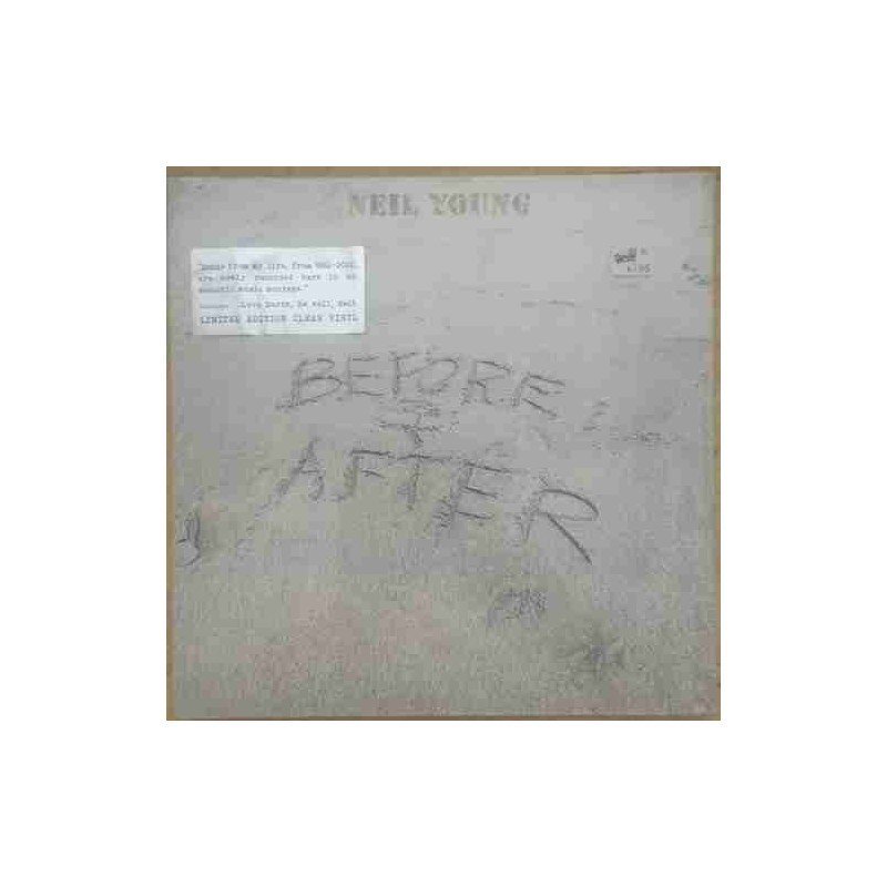 NEIL YOUNG - BEFOREAND AFTER (LP CLEAR) - LP NEIL YOUNG - BEFOREAND AFTER (LP CLEAR) - LP