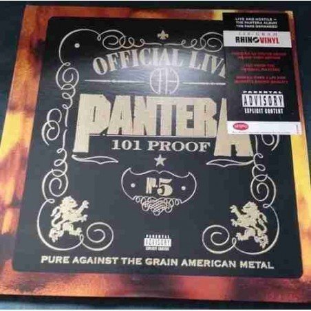 PANTERA - OFFICIAL LIVE:101 PROOF - 2 LP