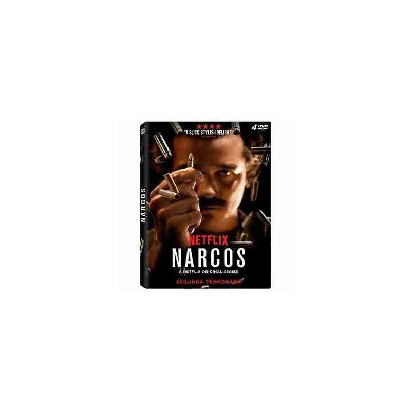 Narcos Temporada 2 - 4 DVD Narcos Temporada 2 - 4 DVD