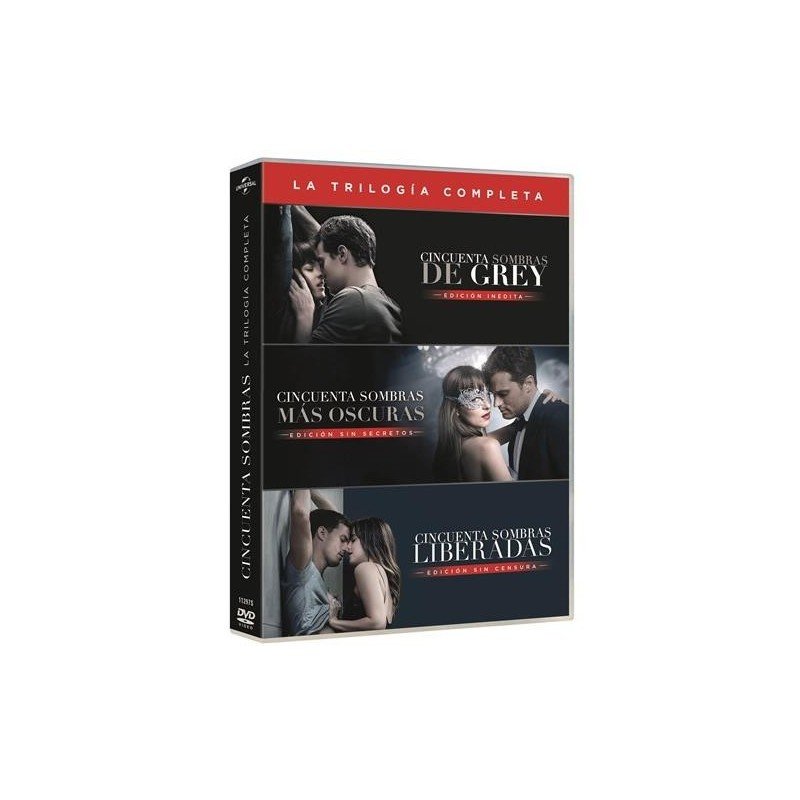 Trilogía Cincuenta sombras de Grey - DVD - 3 DVD Trilogía Cincuenta sombras de Grey - DVD - 3 DVD