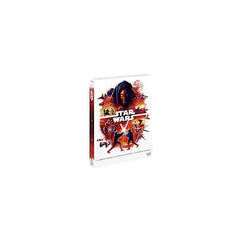 Trilogía Star Wars Episodios 1-3 - 6 DVD Trilogía Star Wars Episodios 1-3 - 6 DVD