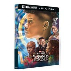 Black Panther. Wakanda Forever - Steelbook Wakanda UHD + Blu-Ray - BLU-RAY