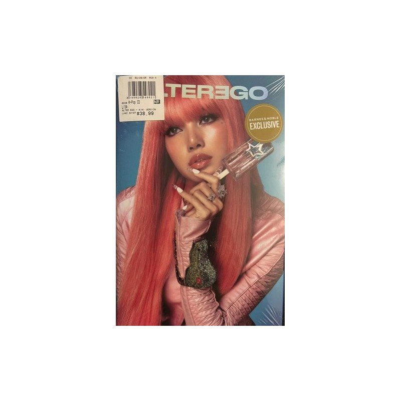 LISA (BLACK PINK KOREAN POP) - ALTER EGO (KIKI. VER.) - CD-LIBRO LISA (BLACK PINK KOREAN POP) - ALTER EGO (KIKI. VER.) - CD-LIBRO