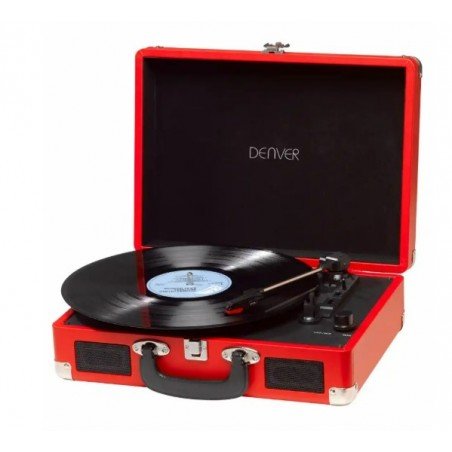 Tocadisco Denver VPL-120R ROJO