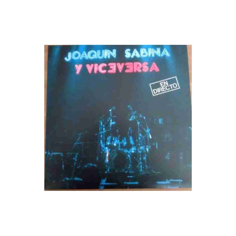JOAQUIN SABINA - EN DIRECTO (2 LPs COLOR) - 2 LP JOAQUIN SABINA - EN DIRECTO (2 LPs COLOR) - 2 LP