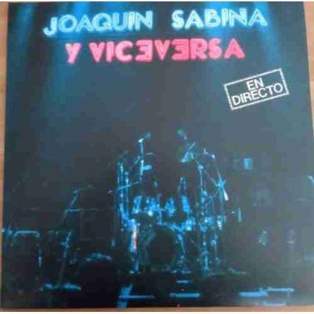JOAQUIN SABINA - EN DIRECTO (2 LPs COLOR) - 2 LP