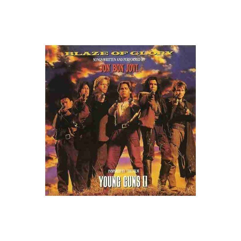 BON JOVI - BLAZE OF GLORY/YOUNG GUNS II POLYGRAM 90 - CD BON JOVI - BLAZE OF GLORY/YOUNG GUNS II POLYGRAM 90 - CD