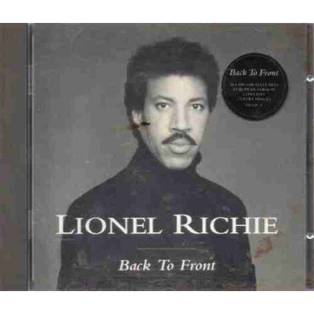 LIONEL RICHIE - BACK TO FRONT - CD