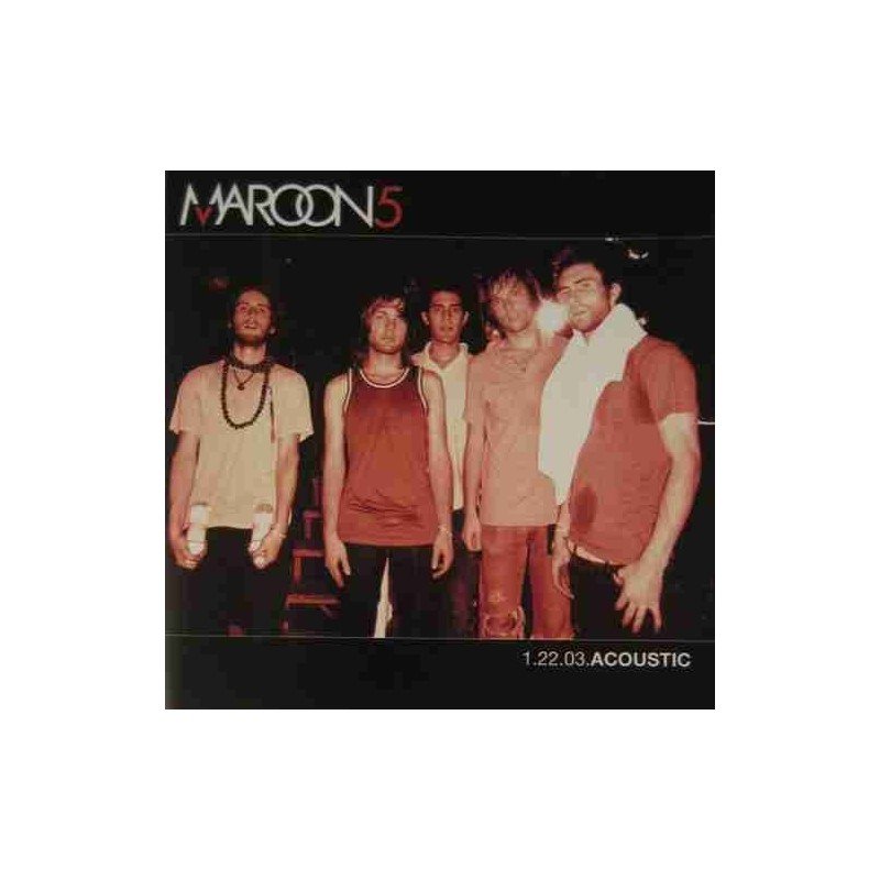 MAROON 5 - 1.22.03 ACCOUSTIC - CD MAROON 5 - 1.22.03 ACCOUSTIC - CD
