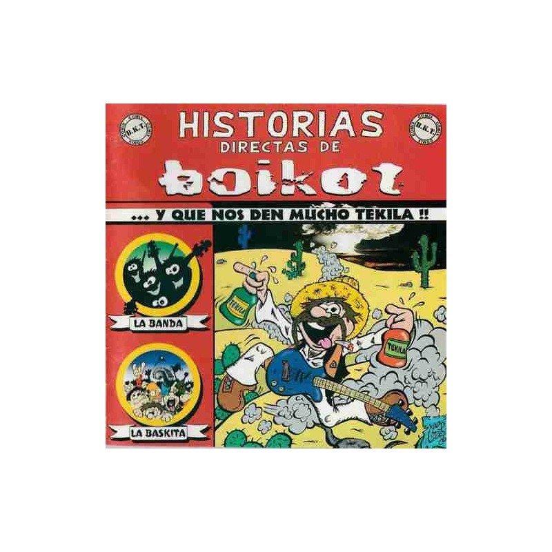BOIKOT - HISTORIAS DIRECTAS DE BOIKOT - CD BOIKOT - HISTORIAS DIRECTAS DE BOIKOT - CD
