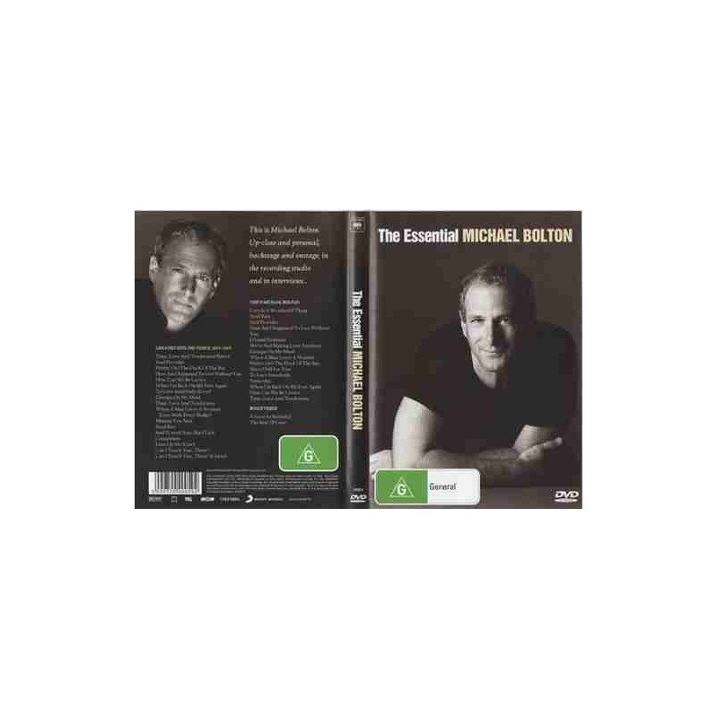 MICHAEL BOLTON - THE ESSENTIAL - DVD MICHAEL BOLTON - THE ESSENTIAL - DVD