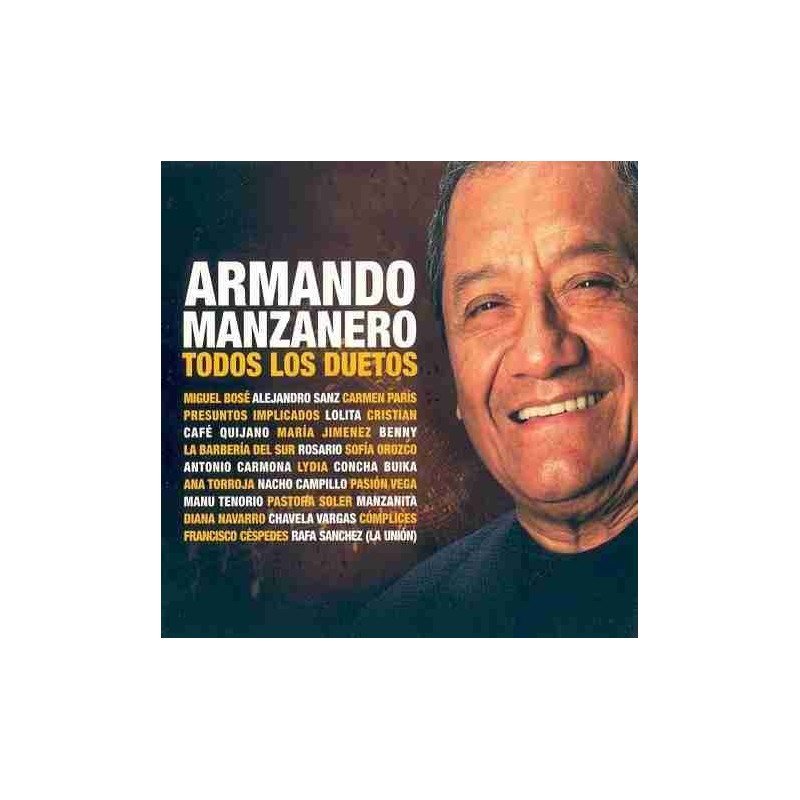ARMANDO MANZANERO - TODOS LOS DUETOS - 2CD ARMANDO MANZANERO - TODOS LOS DUETOS - 2CD