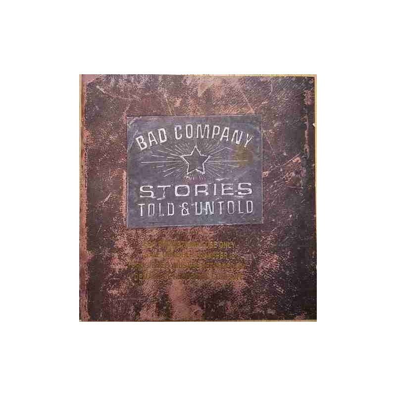 BAD COMPANY - STORIES TOLD & UN TLOD - CD BAD COMPANY - STORIES TOLD & UN TLOD - CD
