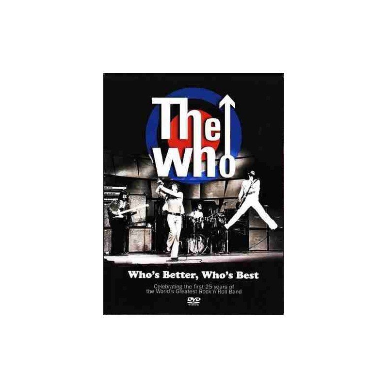 THE WHO - WHOS BETTER,WHOS BEST - DVD THE WHO - WHOS BETTER,WHOS BEST - DVD