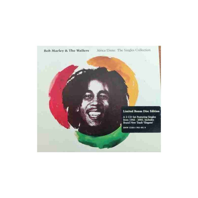 BOB MARLEY & THE WAILERS - AFRICA UNITE:THE SINGLES COLLECTION - 2CD BOB MARLEY & THE WAILERS - AFRICA UNITE:THE SINGLES COLLECTION - 2CD