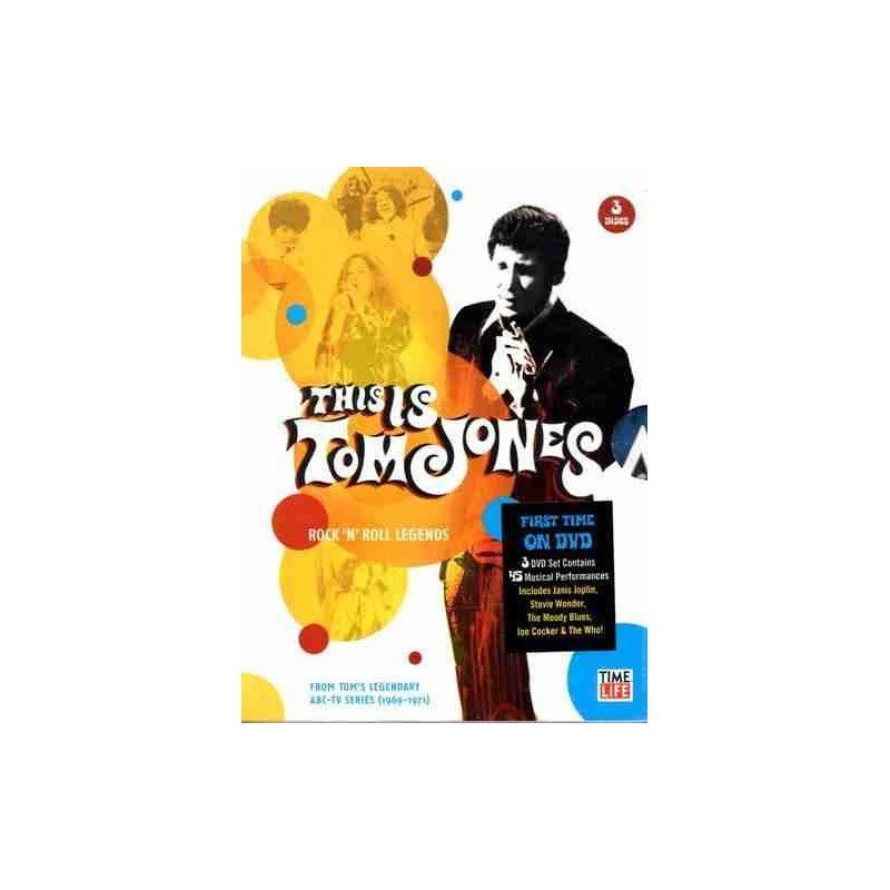 TOM JONES - THIS IS TOM JONES/ROCK ´N ROLL LEGENDS - DVD TOM JONES - THIS IS TOM JONES/ROCK ´N ROLL LEGENDS - DVD