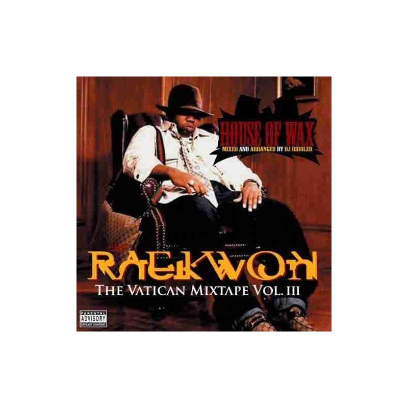RAEKWON - THE VATICAN MIXTAPE VOL.III - CD RAEKWON - THE VATICAN MIXTAPE VOL.III - CD