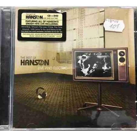 HANSON - THE BEST OF HANSON LIVE AND ELECTRIC - CD + DVD