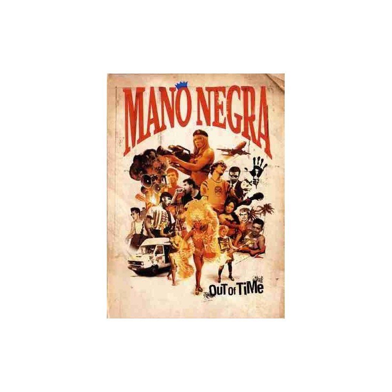 MANO NEGRA - OUT OF TIME - 2 DVD MANO NEGRA - OUT OF TIME - 2 DVD