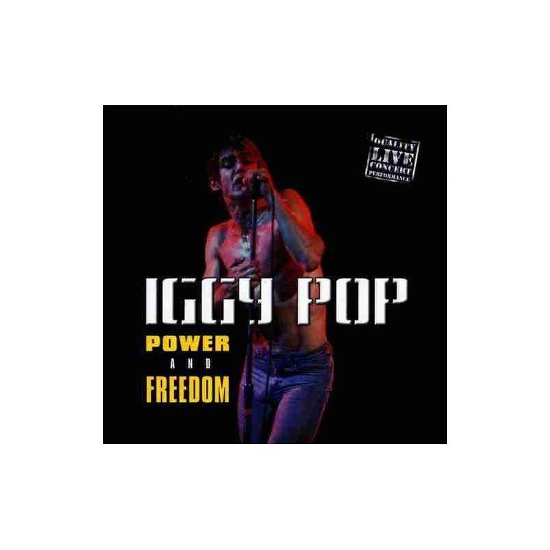 IGGY POP - POWER AND FREEDOM - CD IGGY POP - POWER AND FREEDOM - CD