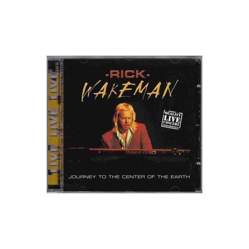 RICK WAKEMAN - LIVE JOURNEY TO THE CENTER OF THE EARTH - CD RICK WAKEMAN - LIVE JOURNEY TO THE CENTER OF THE EARTH - CD