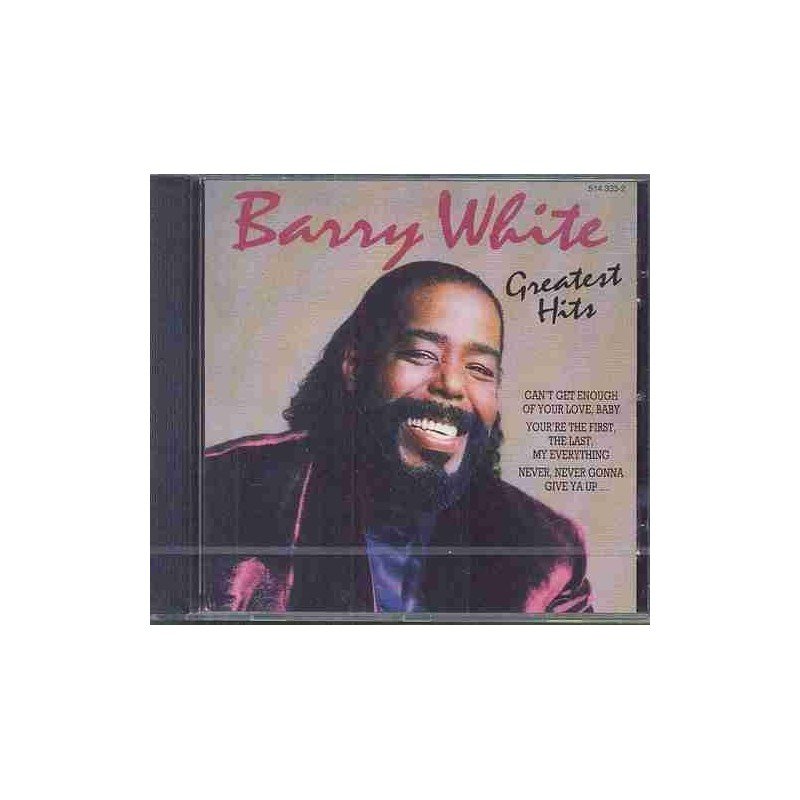 BARRY WHITE - GREATEST HITS - CD BARRY WHITE - GREATEST HITS - CD
