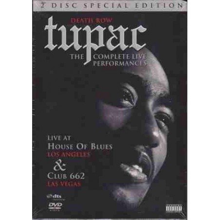 2 PAC - DEATH ROW/THE COMPLETE PERFORMANCES - DVD