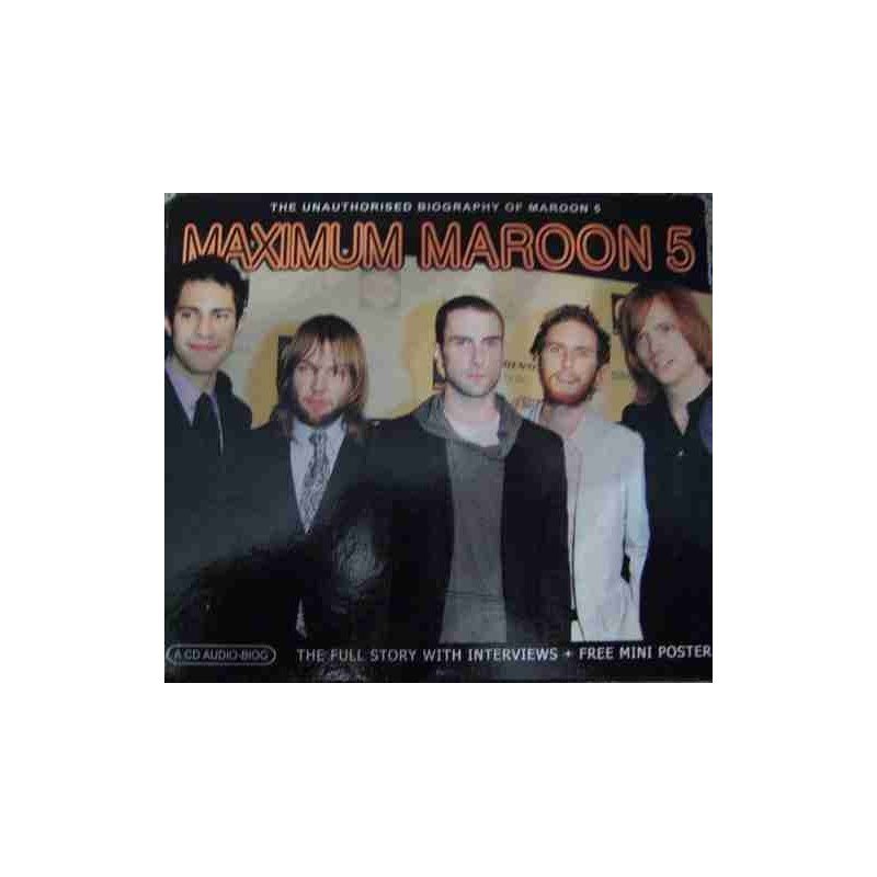 MAROON 5 - MAXIMUM MAROON 5/BIOGRAPHY - CD DIGIP MAROON 5 - MAXIMUM MAROON 5/BIOGRAPHY - CD DIGIP
