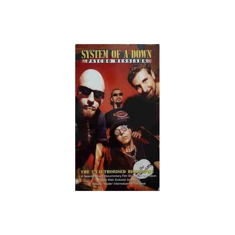SYSTEM OF A DOWN - PSYCHO MESSIAHS - DVD SYSTEM OF A DOWN - PSYCHO MESSIAHS - DVD