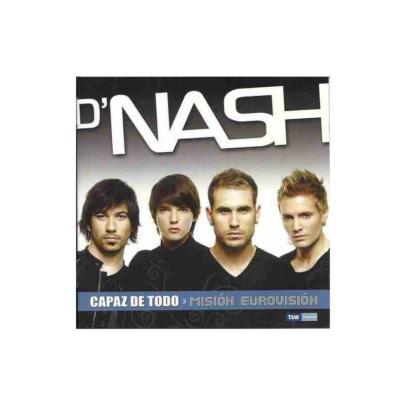 NASH - CAPAZ DE TODO/MISION EUROVISION - CD + DVD NASH - CAPAZ DE TODO/MISION EUROVISION - CD + DVD