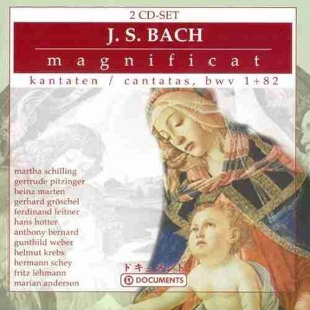 JOAN SEBASTIAN BACH - MAGNIFICAT - 2CD