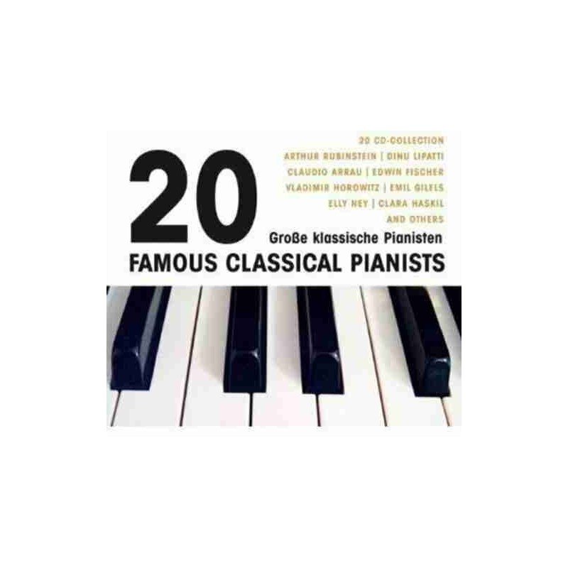 20 GRANDES PIANISTAS - VARIOS - 20 CD 20 GRANDES PIANISTAS - VARIOS - 20 CD