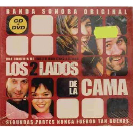 LOS 2 LADOS DE LA CAMA - B.S.O. - CD + DVD