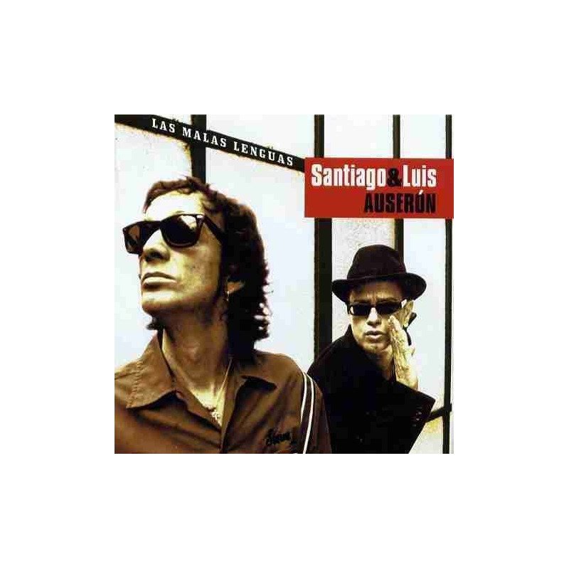SANTIAGO & LUIS AUSERON - LAS MALAS LENGUAS - CD SANTIAGO & LUIS AUSERON - LAS MALAS LENGUAS - CD