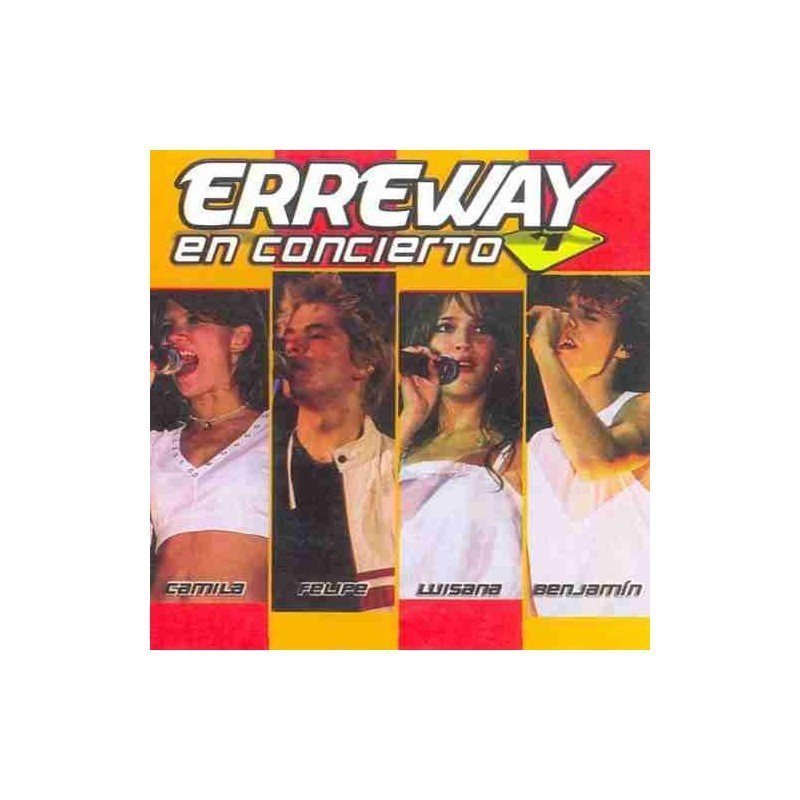 ERREWAY - EN CONCIERTO ERREWAY - CD + DVD ERREWAY - EN CONCIERTO ERREWAY - CD + DVD
