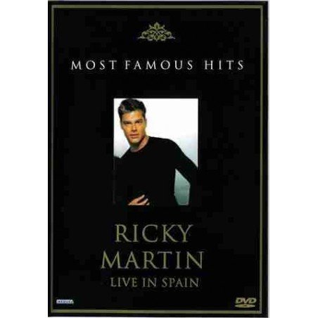 RICKY MARTIN - LIVE IN SPAIN/MOST FAMOUS HITS - DVD