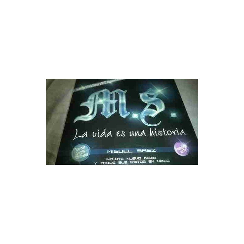 MIGUEL SAEZ - LA VIDA ES UNA HISTORIA - CD + DVD MIGUEL SAEZ - LA VIDA ES UNA HISTORIA - CD + DVD