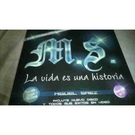 MIGUEL SAEZ - LA VIDA ES UNA HISTORIA - CD + DVD