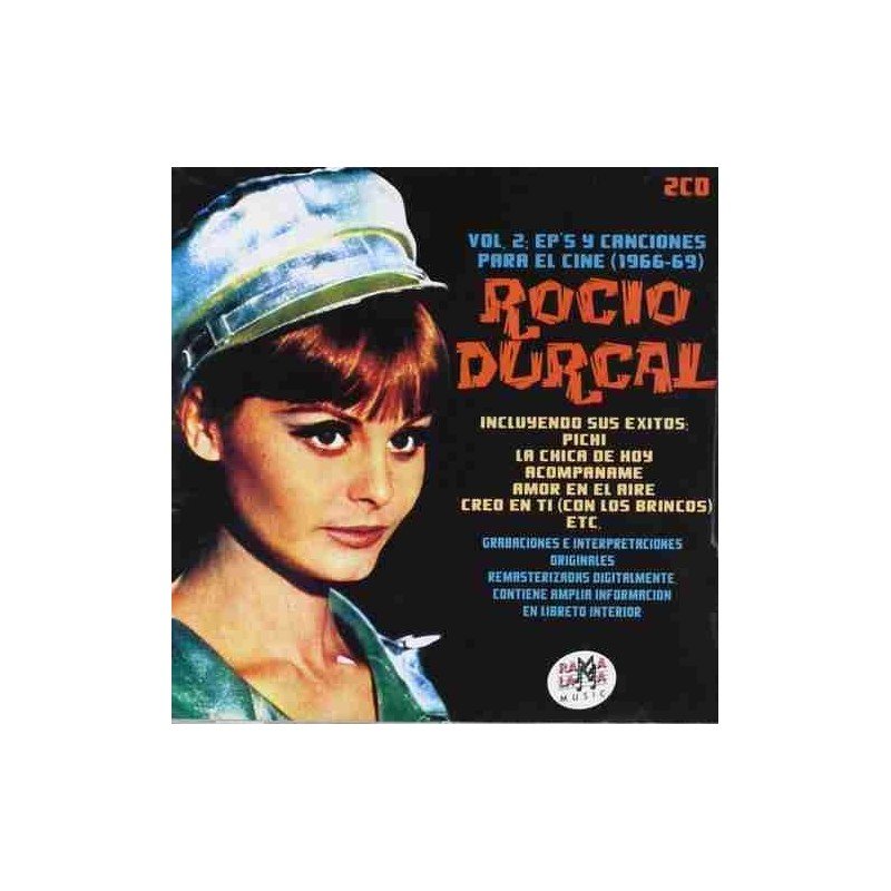 ROCIO DURCAL - VOLUMEN 2 EPS C.CINE 1966 - 2CD ROCIO DURCAL - VOLUMEN 2 EPS C.CINE 1966 - 2CD