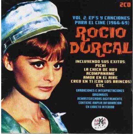 ROCIO DURCAL - VOLUMEN 2 EPS C.CINE 1966 - 2CD
