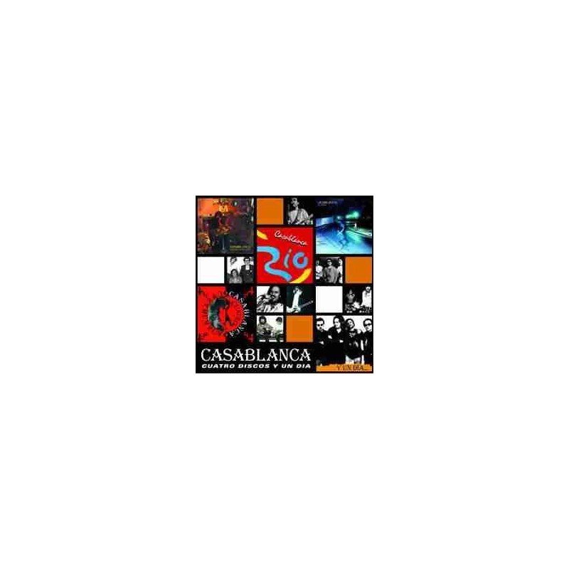 CASABLANCA - CUATRO DISCOS Y UN DIA - CD CASABLANCA - CUATRO DISCOS Y UN DIA - CD