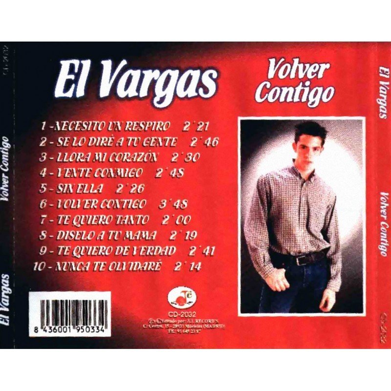 EL VARGAS - VOLVER CONTIGO - CD