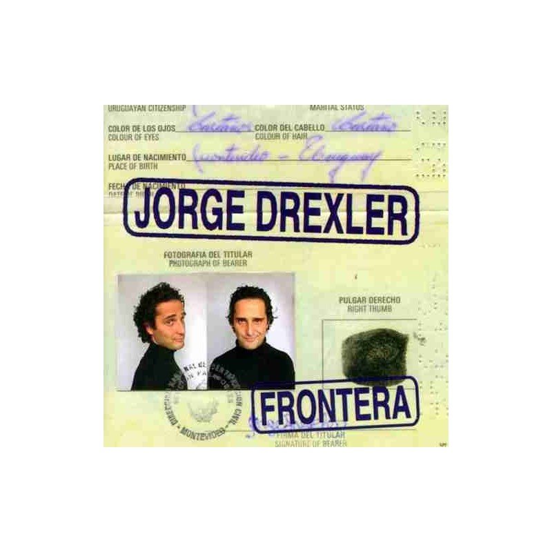 JORGE DREXLER - FRONTERA - CD JORGE DREXLER - FRONTERA - CD
