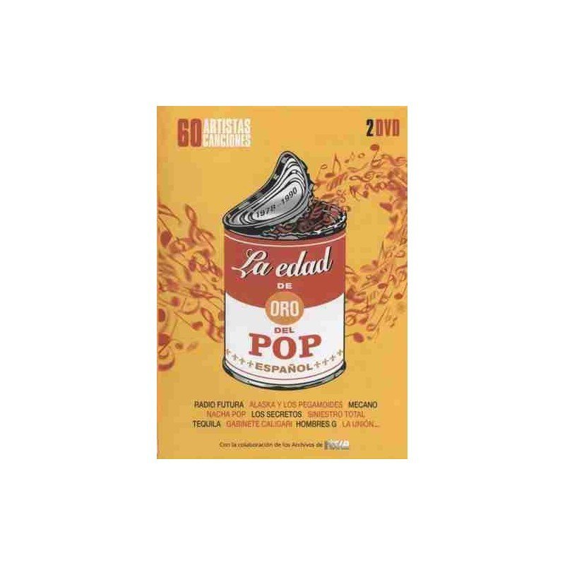 LA EDAD DE ORO DEL POP ESPAÑ - DVD LA EDAD DE ORO DEL POP ESPAÑ - DVD