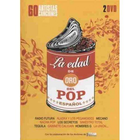 LA EDAD DE ORO DEL POP ESPAÑ - DVD