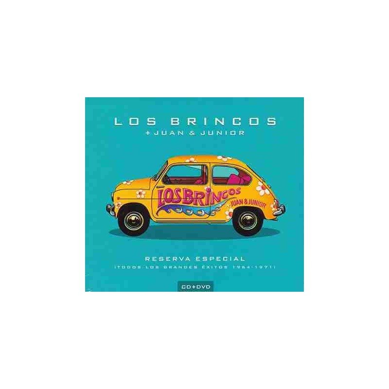 LOS BRINCOS+JUAN & JUAN - G.EXITOS 64/71 CD+DVD - CD LOS BRINCOS+JUAN & JUAN - G.EXITOS 64/71 CD+DVD - CD