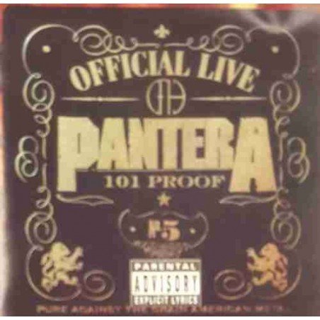 PANTERA - OFFICIAL LIVE:101 PROOF - CD