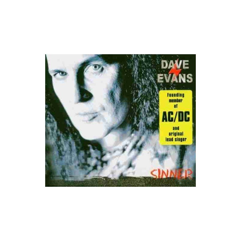 DAVE EVANS - SINNER - CD DAVE EVANS - SINNER - CD