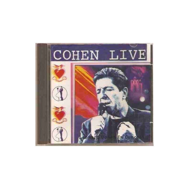 LEONARD COHEN - LIVE COHEN - CD LEONARD COHEN - LIVE COHEN - CD